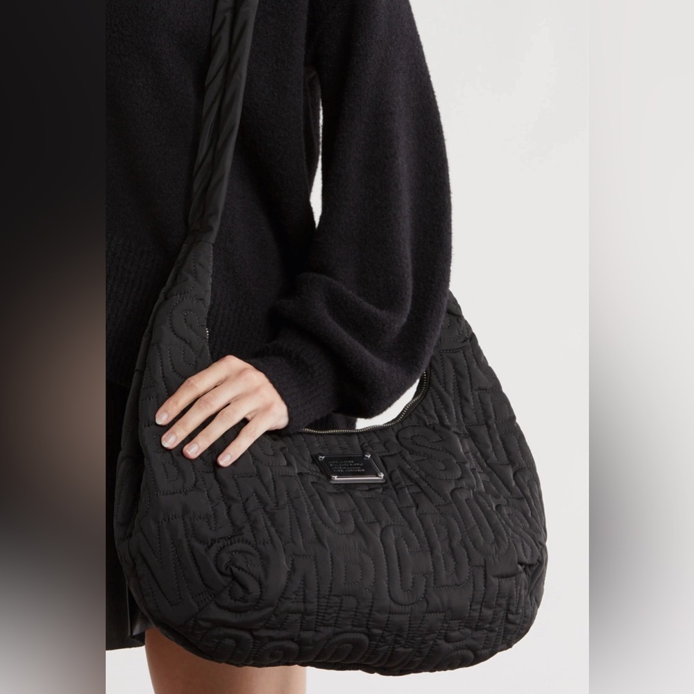 Marc Jacobs Nylon Jumbled Logo Shoulder Bag - Picture 2 of 8
